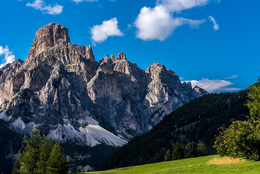 Dolomites Italy - Mountains of Passo Sella #3 Photograph by SimonDannhauer