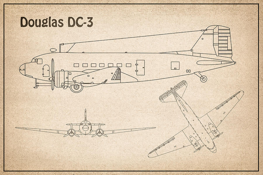 Douglas DC 3 Schematics
