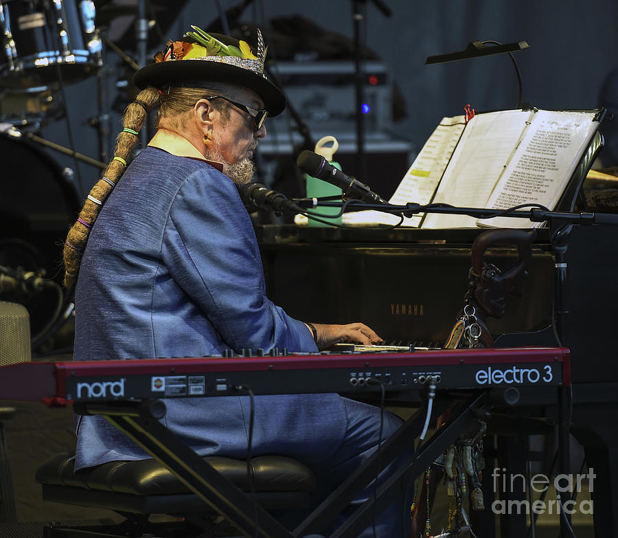 Dr. John and The Nitetrippers #3 Photograph by David Oppenheimer