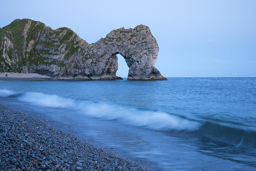 Durdle Door in the evening #3 Photograph by Ian Middleton
