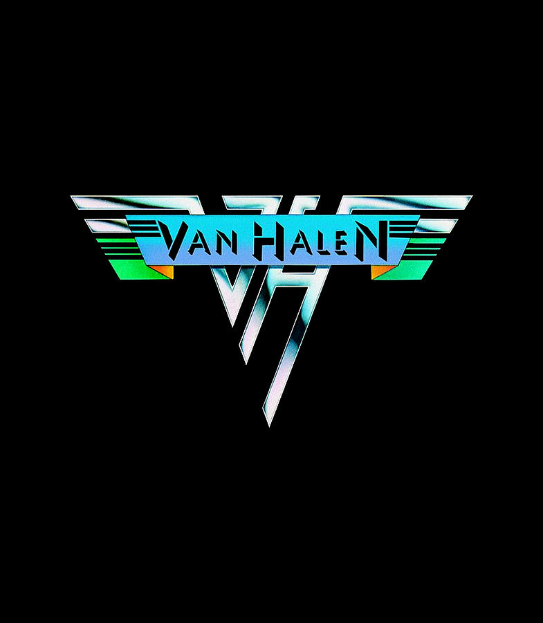 Eddie Van Halen Logo Digital Art By Noemi Dubuque Fine Art America