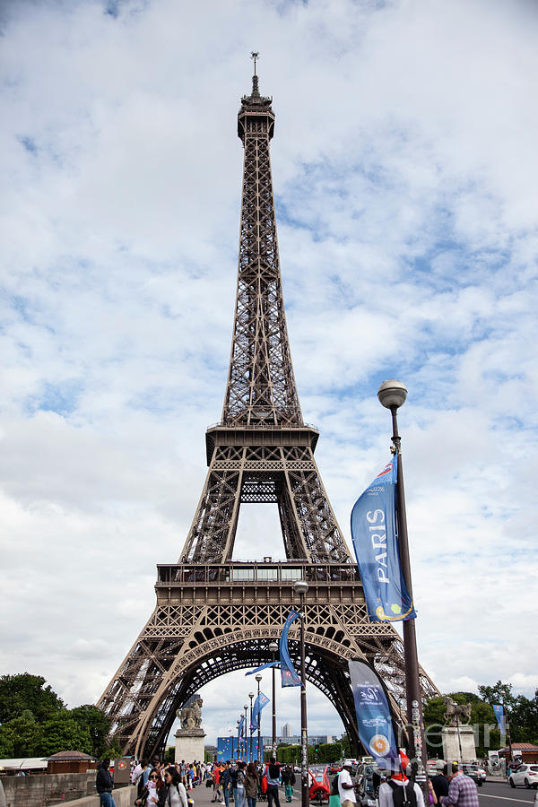 Eiffel Tower #3 Photograph by Timothy Johnson