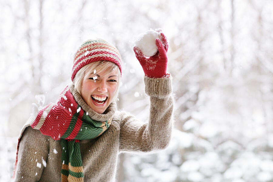 Enjoying winter #3 Photograph by Lisegagne Enjoying winter #3 Photograph by Lisegagne