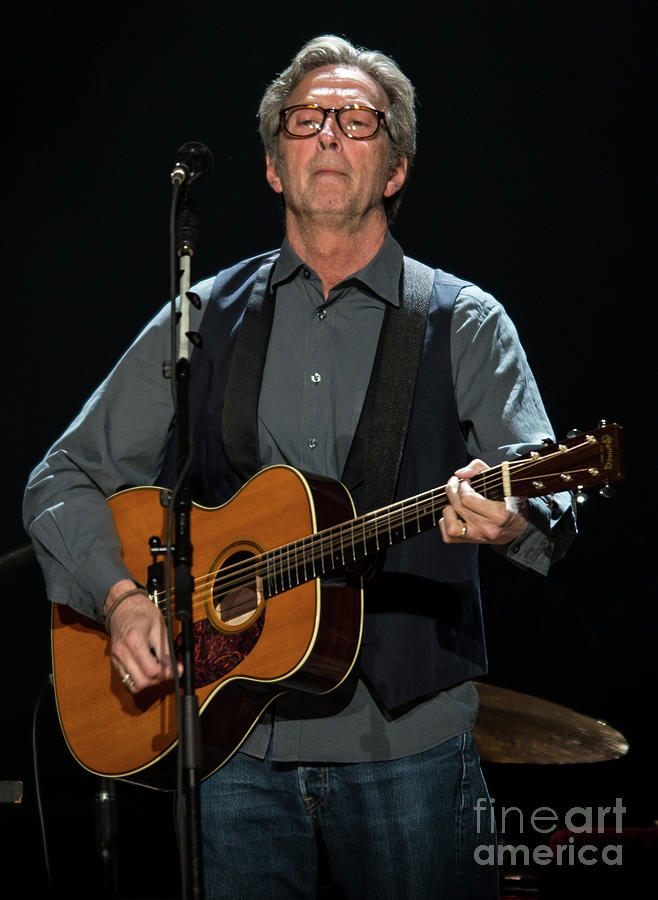 Eric Clapton #3 Photograph by David Oppenheimer