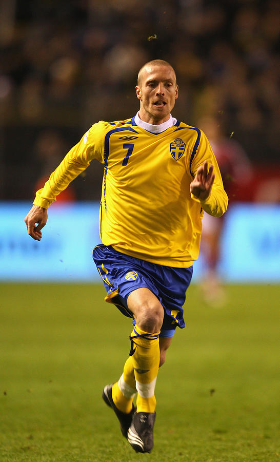 Euro2008 Qualifier - Sweden v Latvia #3 Photograph by Mark Thompson