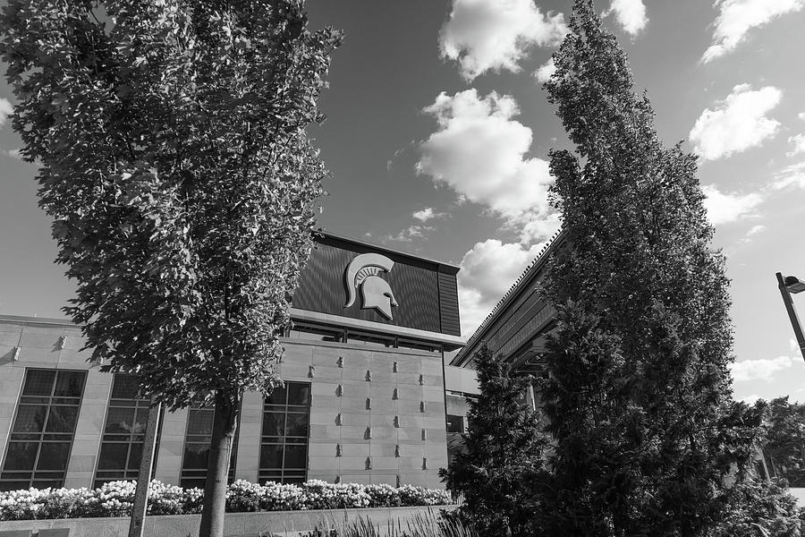 Exterior of Spartan Stadium on the campus of Michigan State University in East Lansing Michigan #3 Photograph by Eldon McGraw