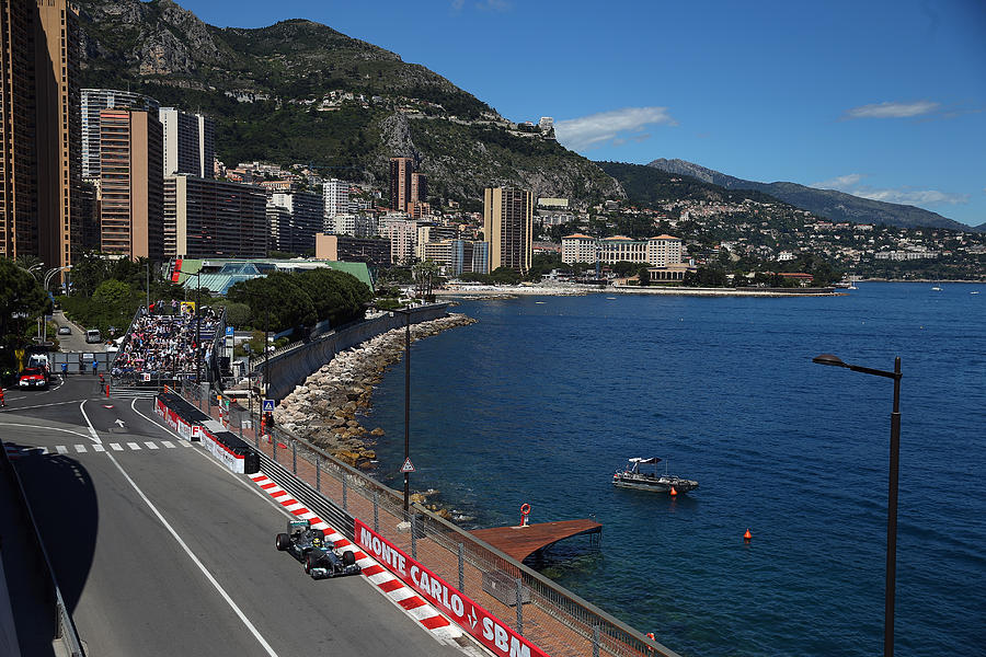 F1 Grand Prix of Monaco - Practice #3 Photograph by Bryn Lennon