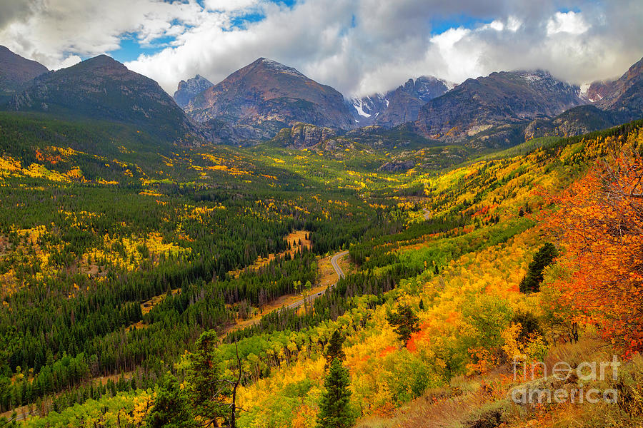 Fall in Rocky Mountain National Park #3 Photograph by Ronda Kimbrow