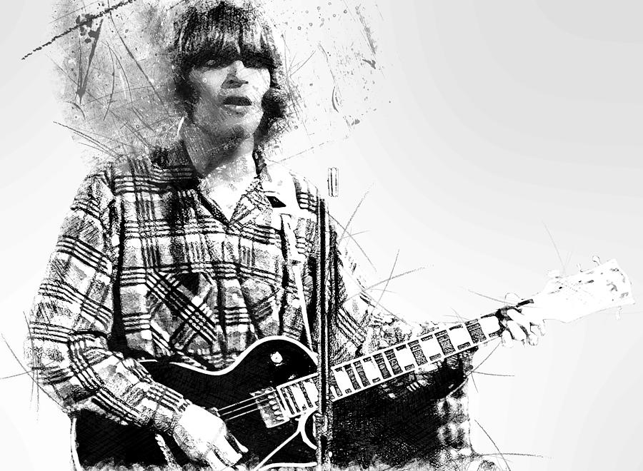 Famous Celebrity Creedence Clearwater Revival American Rock Band Tom