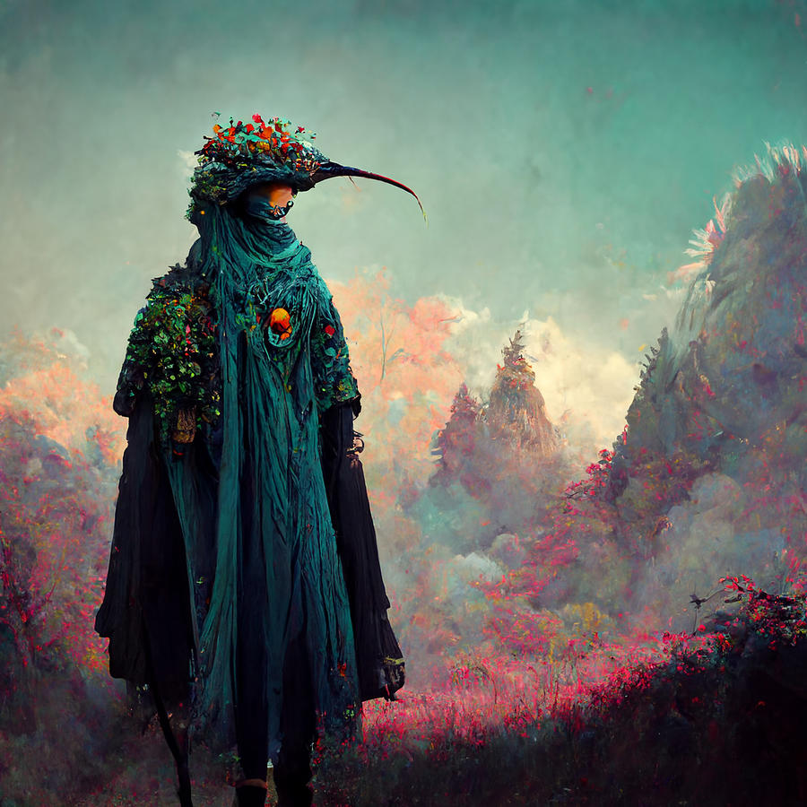 Fantasy Outfit Adventure Nature Creature Digital Art by Ngoc Tuan ...