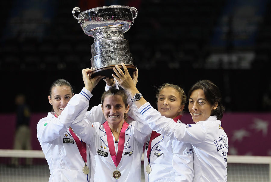 Fed Cup: USA v Italy #3 Photograph by Jeff Gross