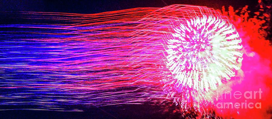 Fireworks Photograph - Fireworks #3 by D Davila