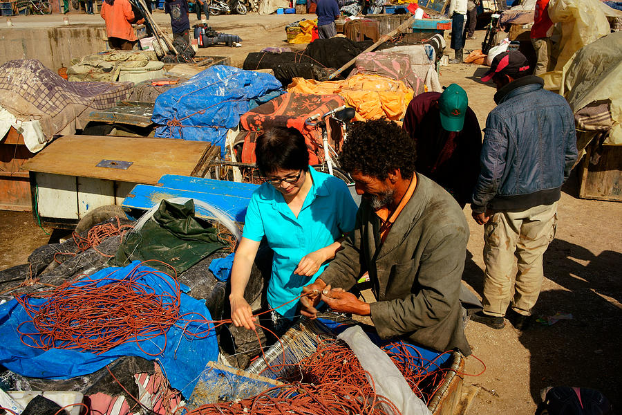 Fishing City - Essaouira, Morocco #3 Photograph by Redtea