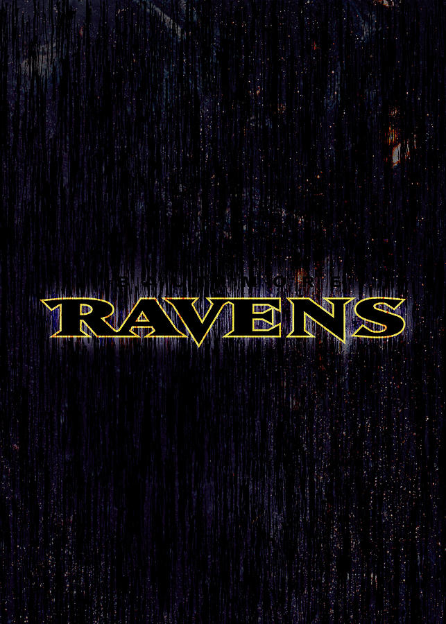 Football Nebula Baltimore Ravens by Leith Huber
