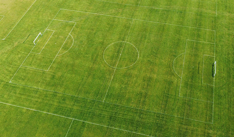 Football Pitch #3 Photograph by Richard Newstead