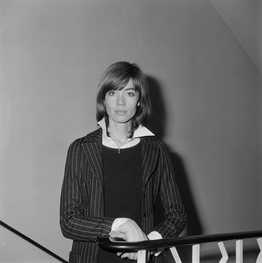 Music Photograph -  Francoise Hardy #3 by Pierre Roussel