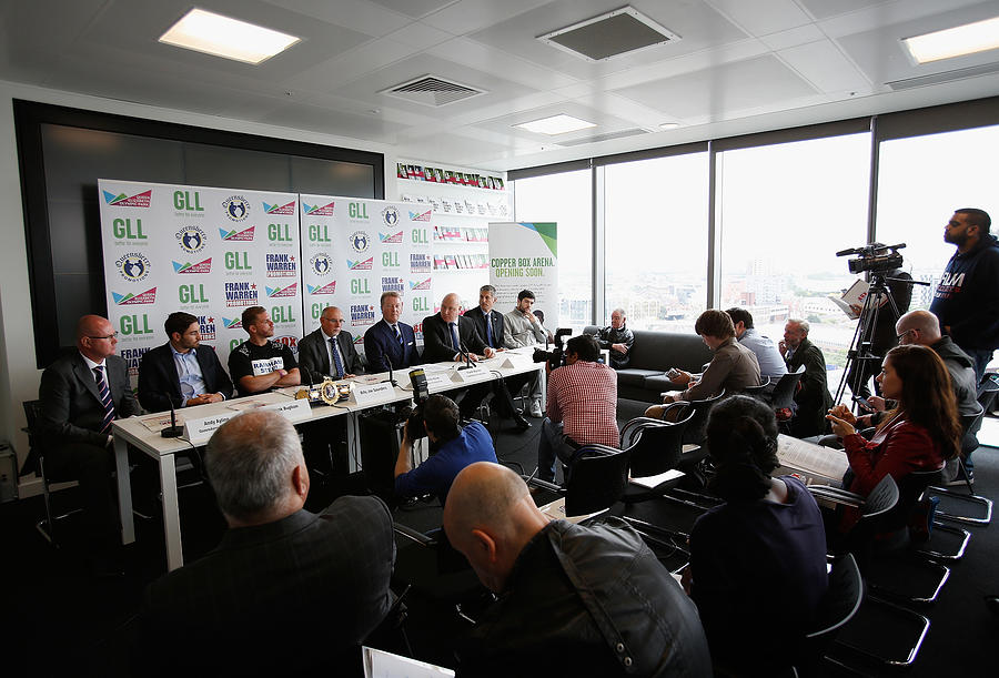 Frank Warren Press Conference #3 Photograph by Harry Engels