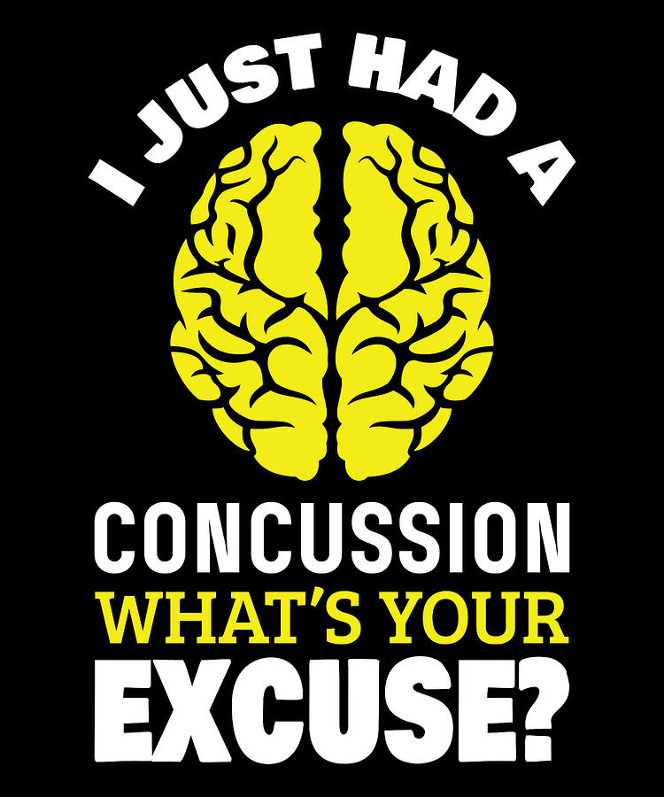 Funny Concussion Digital Art by Michael S | Pixels