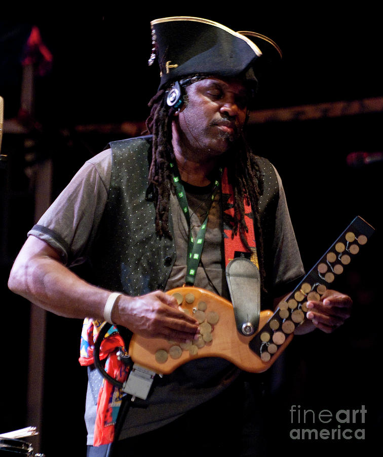 Future Man with the Flecktones at Biltmore Estate #3 Photograph by David Oppenheimer