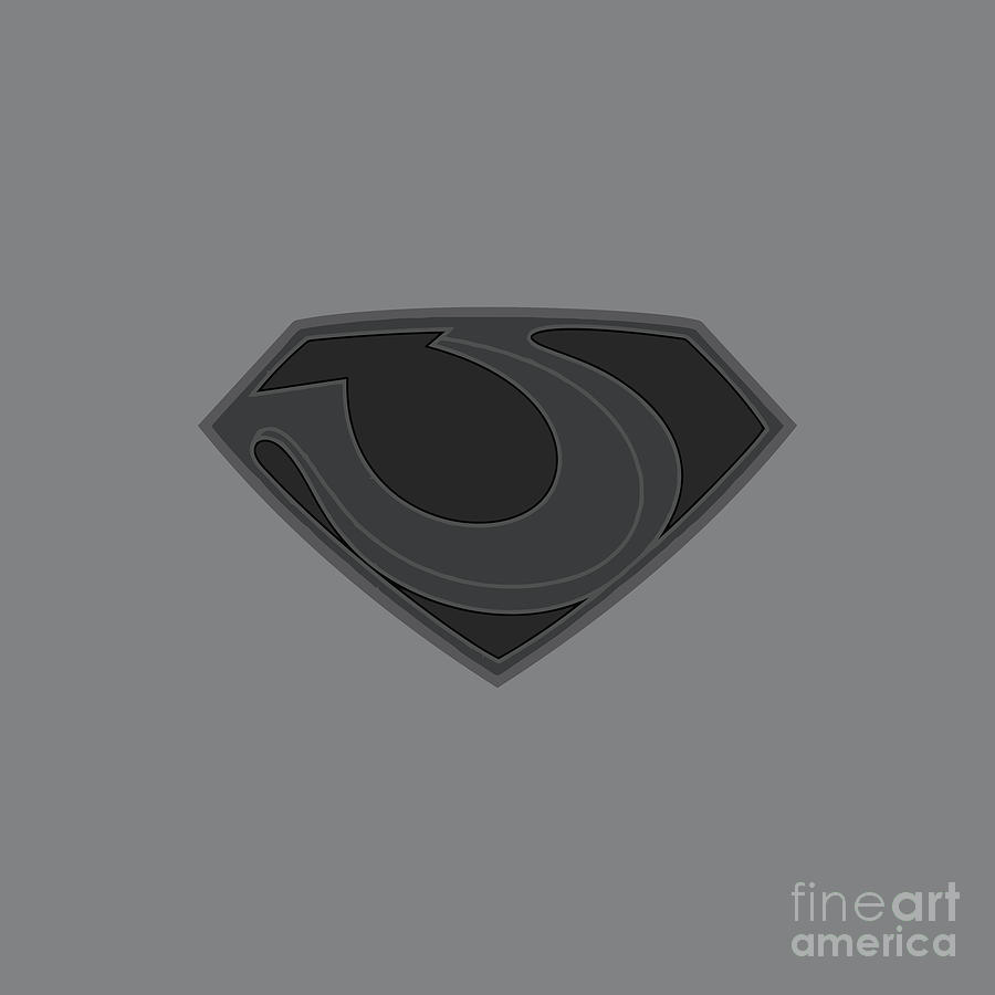 Superman Drawing - General Zod #3 by Balapati Warji