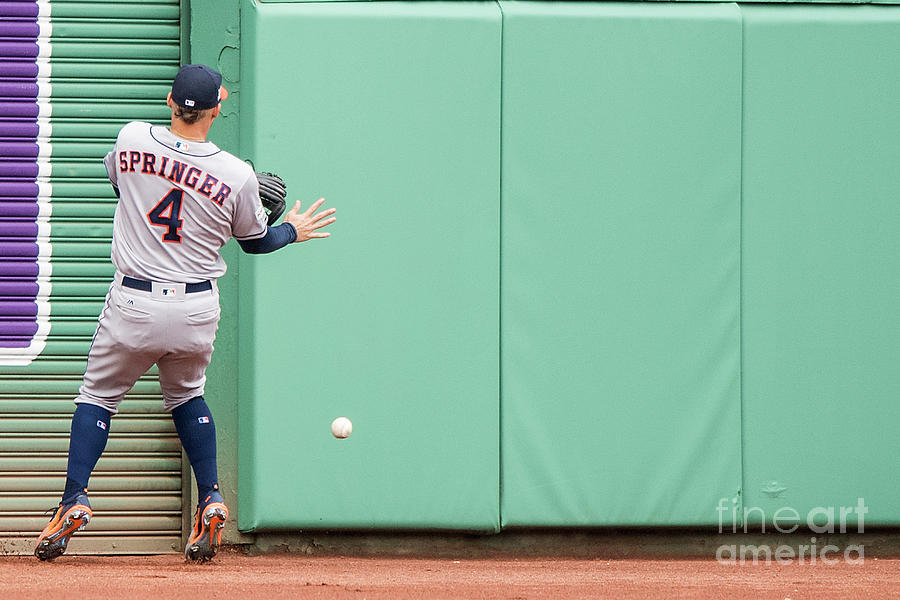 George Springer Photograph by Billie Weiss/boston Red Sox