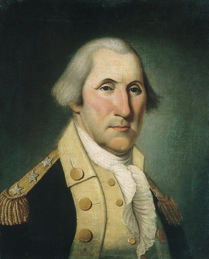 George Washington Painting - George Washington #3 by Charles Peale Polk
