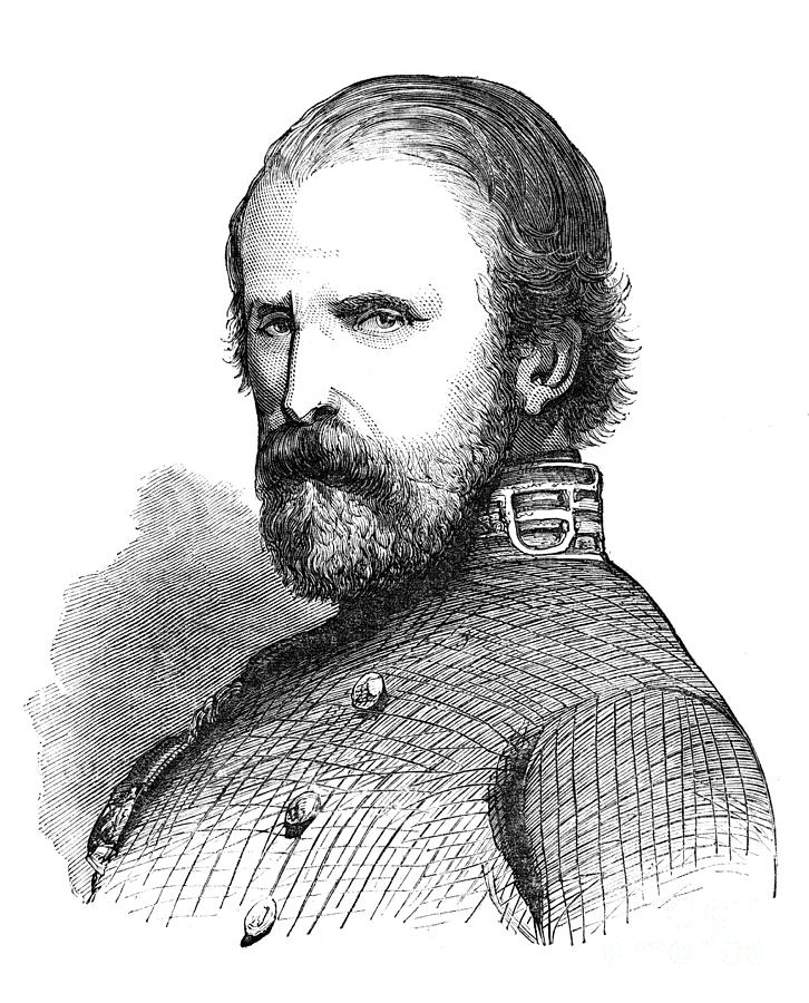 Giuseppe Garibaldi #3 Drawing by Granger