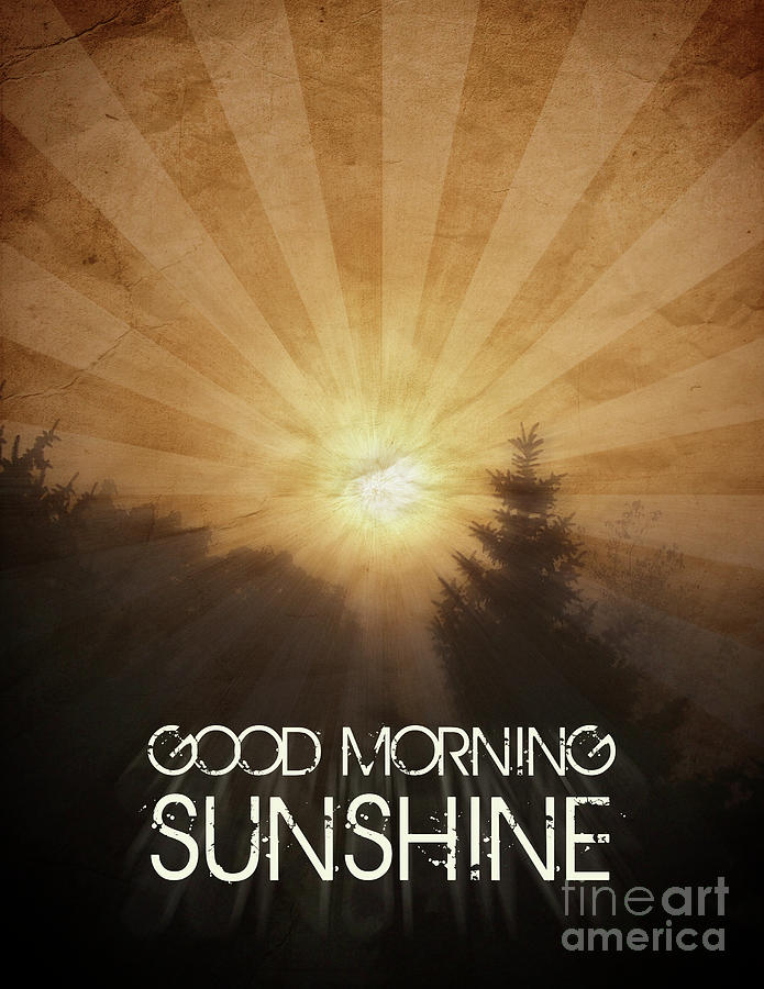 Good Morning Sunshine #3 Digital Art by Phil Perkins