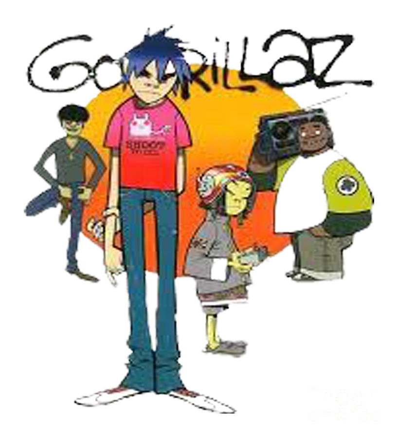 Gorillaz Band Digital Art by Gyuri Namjoon - Fine Art America