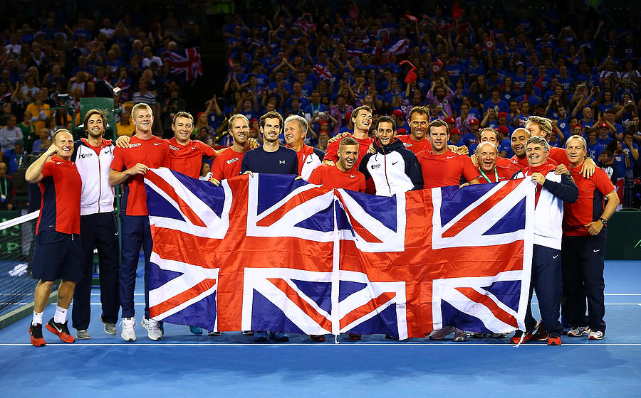 Great Britain v Australia Davis Cup Semi Final 2015 - Day 3 #3 Photograph by Jordan Mansfield