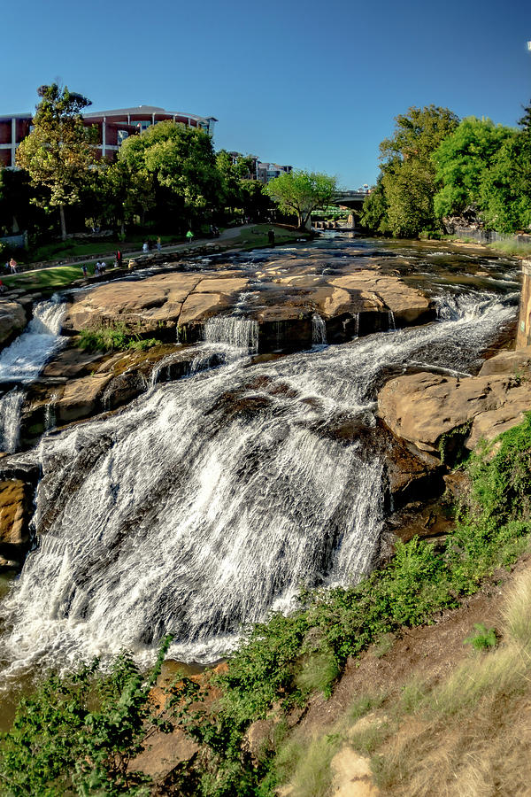 Greenville South Carolina On Reedy River In Downtown #3 Photograph by Alex Grichenko