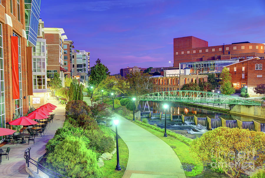 Greenville South Carolina Waterfront Photograph by Denis Tangney Jr ...