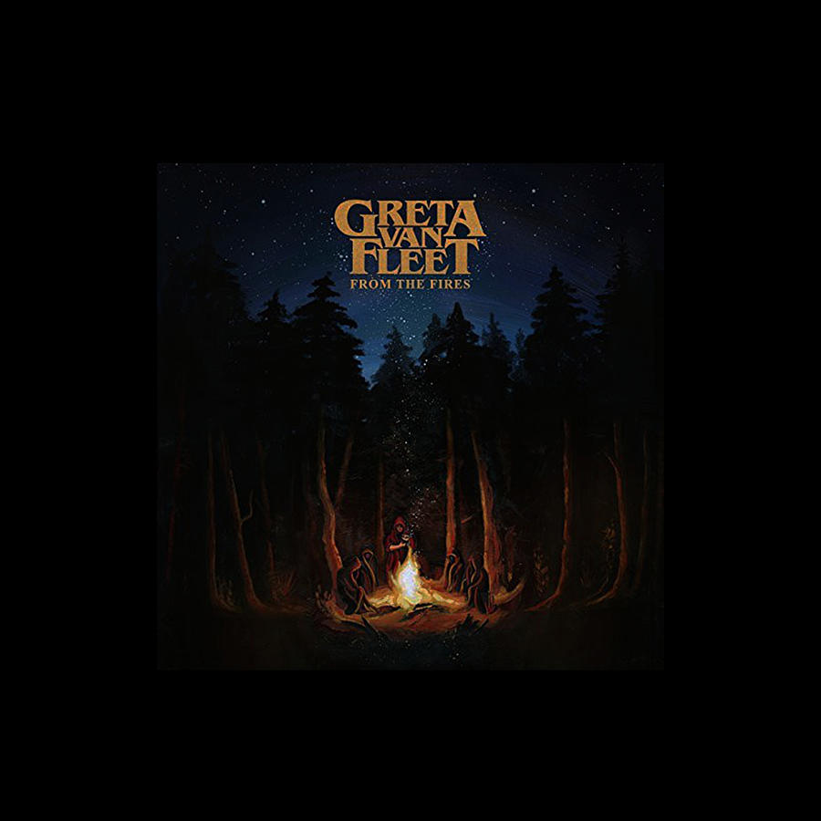 Greta Van Fleet albums cover bands rock designs logo Digital Art by ...