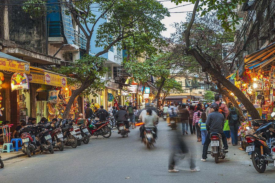 Hanoi city in Vietnam #3 Photograph by Gonzalo Azumendi