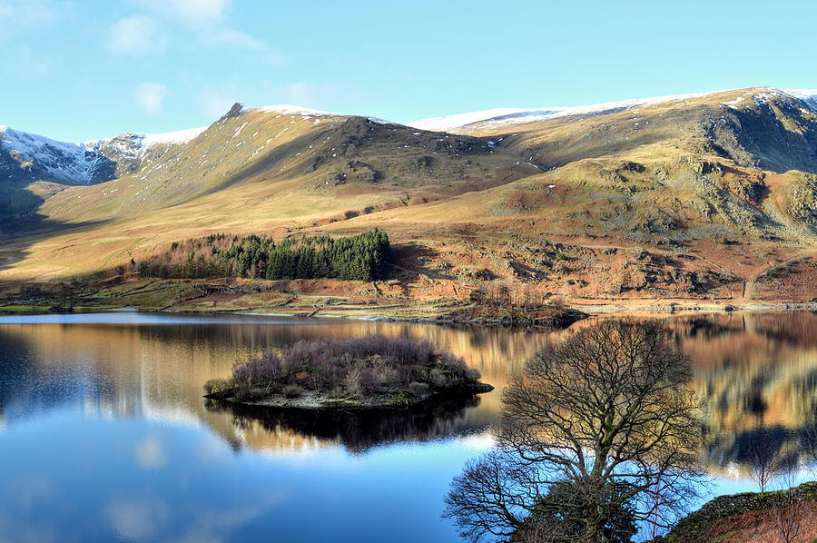 Haweswater in Winter Photograph by Sarah Couzens - Fine Art America