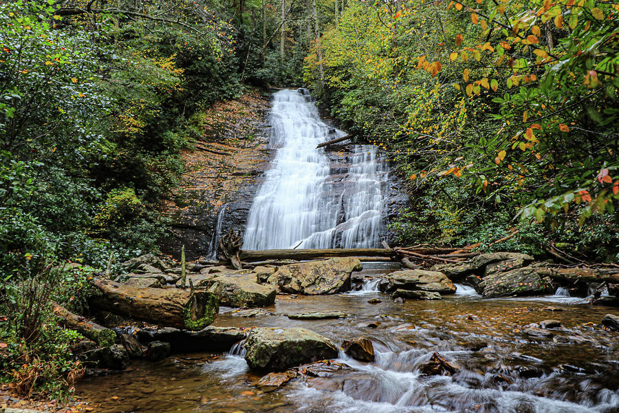 Helton Creek Falls Blairsville Ga Photograph By Melissa Traub - Pixels