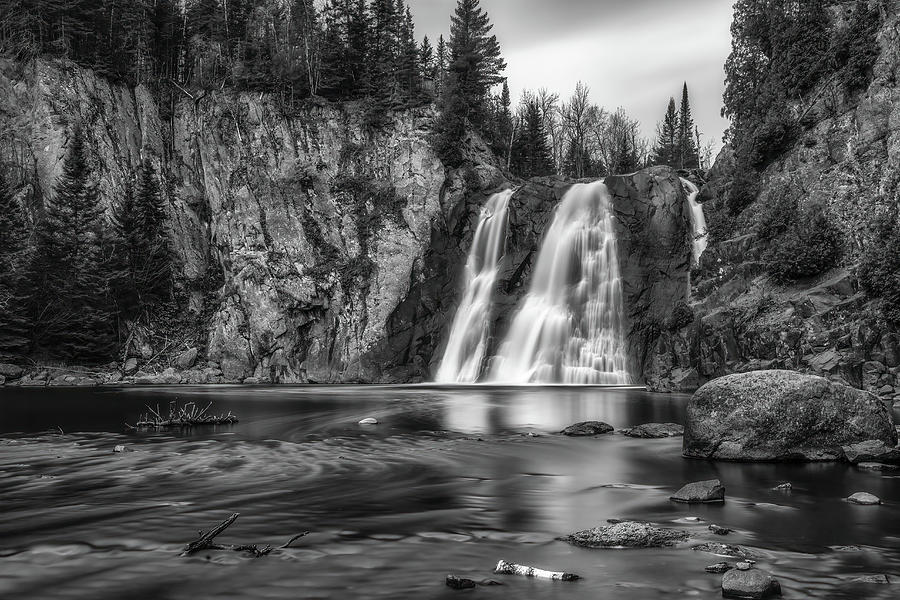 High Falls #3 Photograph by Brad Bellisle