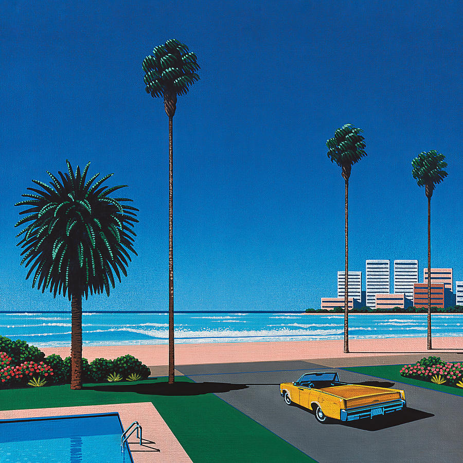 Hiroshi Nagai Plane Painting by Mouhcine Najimi - Fine Art America