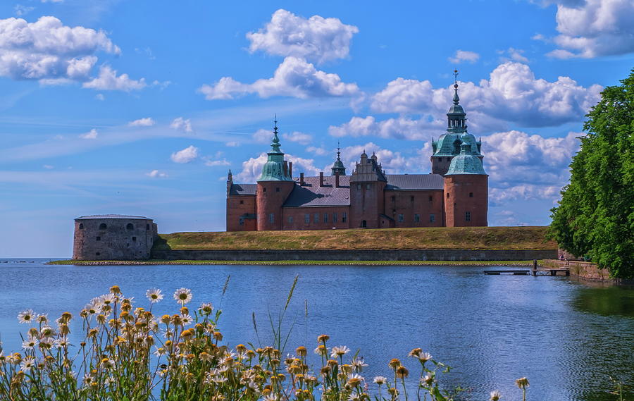 Historical castle in Kalmar by day, Sweden #3 Photograph by Elenarts - Elena Duvernay photo