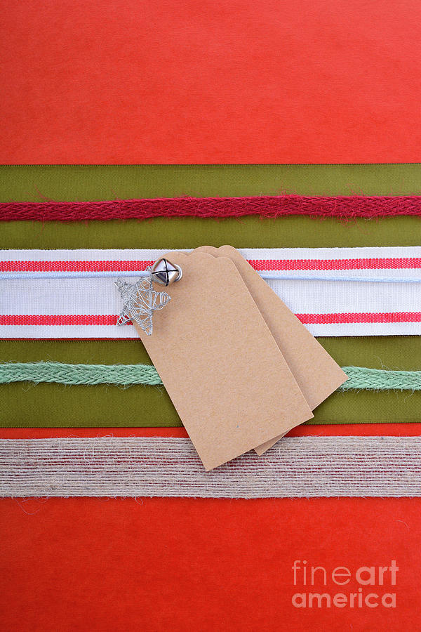 Holiday Gift Wrapping Background. #3 Photograph by Milleflore Images