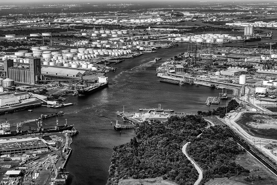 Houston Photograph - Houston Shipping Channel #3 by Mountain Dreams