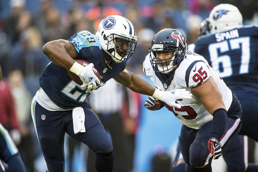 Houston Texans v Tennessee Titans #3 Photograph by Ronald C. Modra