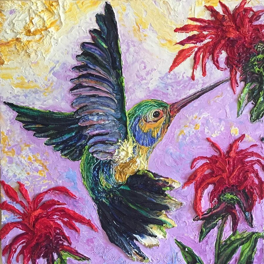 Hummingbird #4 Painting by Paris Wyatt Llanso