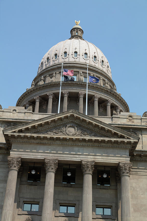 Idaho state capitol building in Boise Idaho Photograph by Eldon McGraw ...