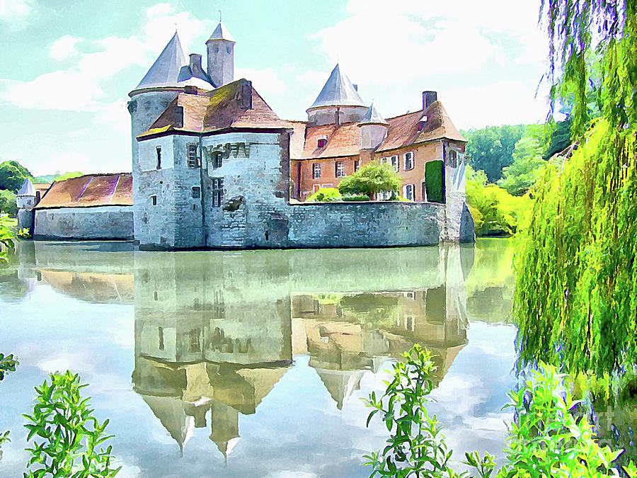 Incredible Chateau dOlhain #3 Digital Art by Joseph Hendrix