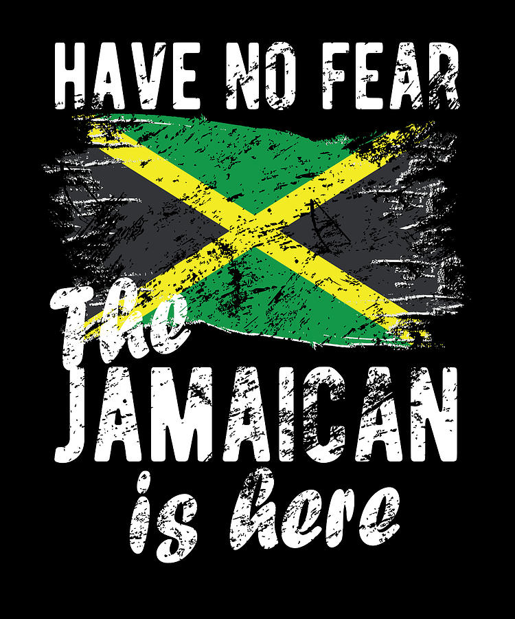 Jamaican Heritage Jamaica Roots Jamaican Flag Digital Art by Madeby ...