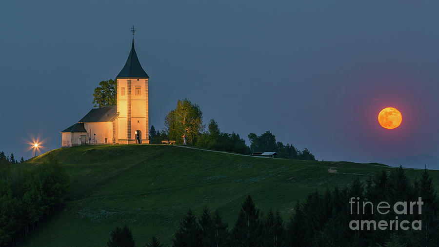 Jamnik Church, Slovenia #3 Photograph by Henk Meijer Photography