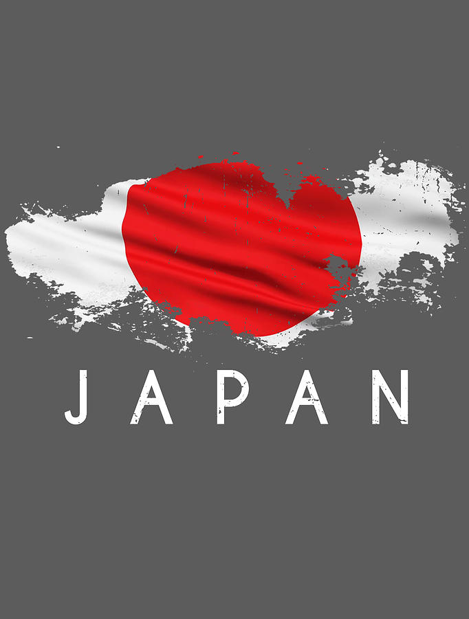 Japan artistic flag  Japan flag, Japanese flag, Flag drawing