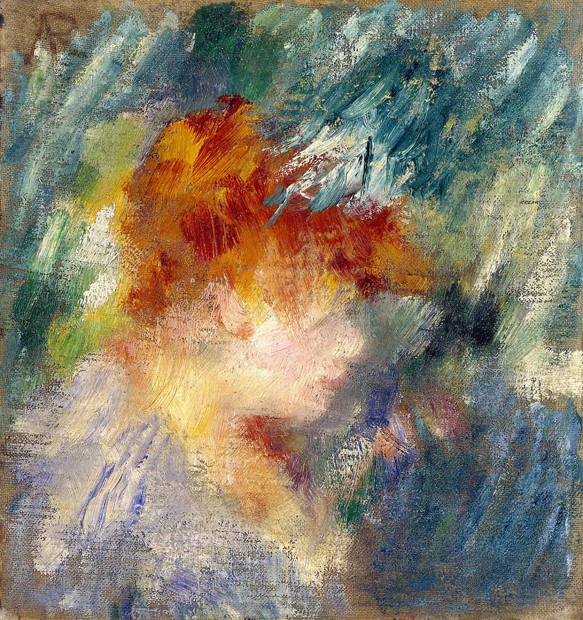 Jeanne Samary #4 Painting by Pierre-Auguste Renoir