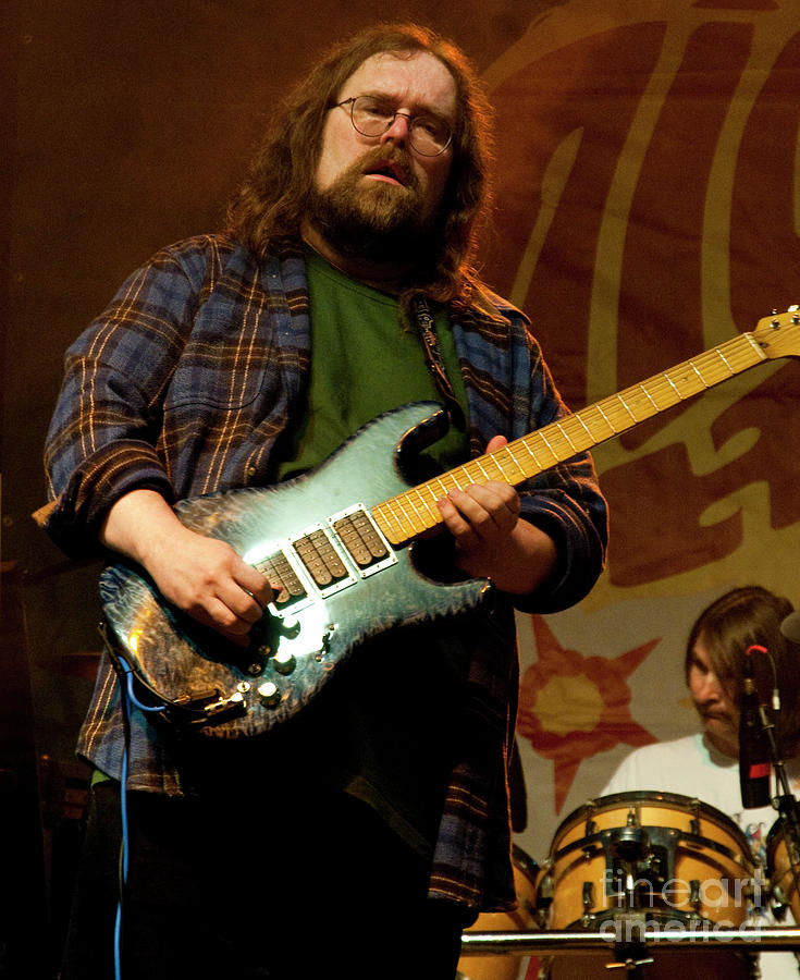Jeff Mattson with Dark Star Orchestra at Mighty High Festival #3 Photograph by David Oppenheimer